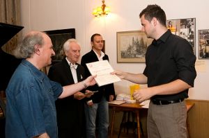 Diploma awarded to Mikolaj Ferenc